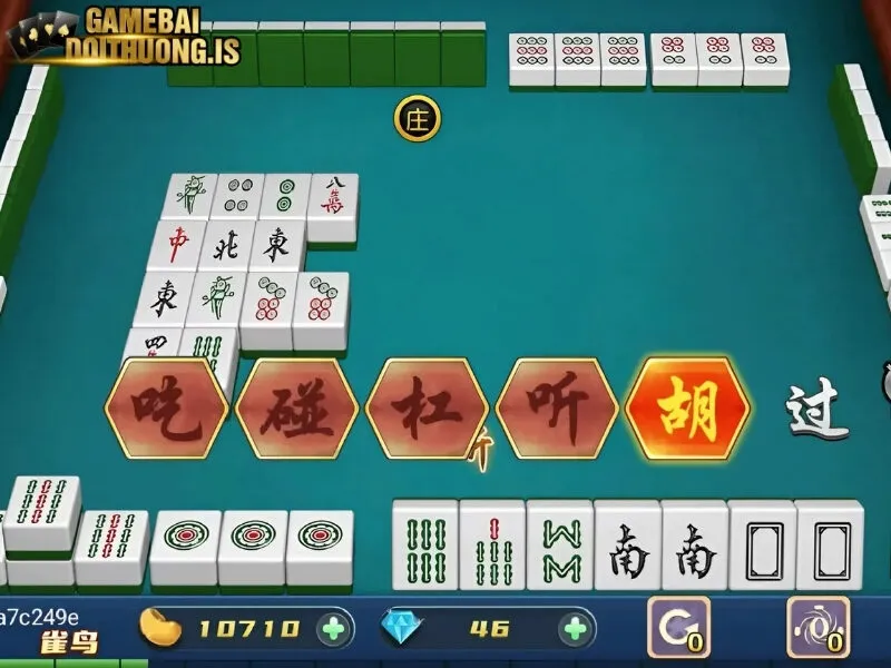 Luật chia các quân mạt chược khi tham gia 