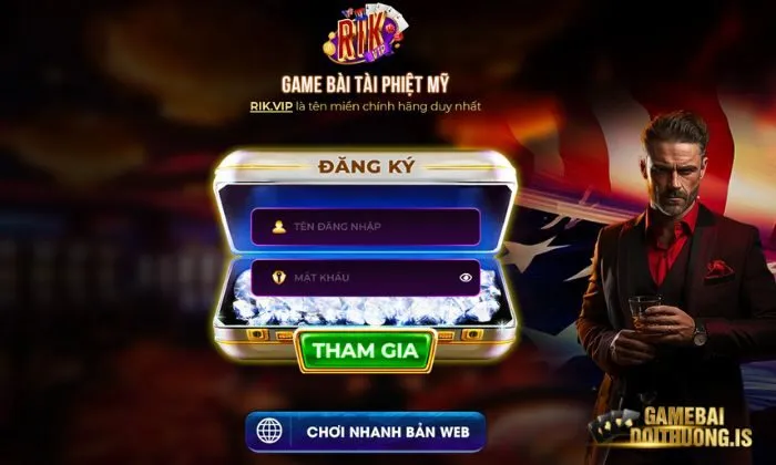 Ông trùm game bài đổi thưởng Châu Á Rikvip 