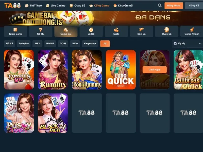 Mậu Binh Rồng Cuốn chơi vui thắng lớn