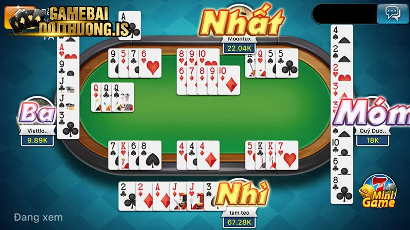 Chi tiết về cach chơi bài phỏm online