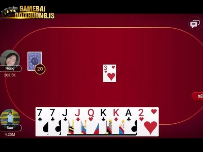 Quy định tới trắng trong ván game bài 