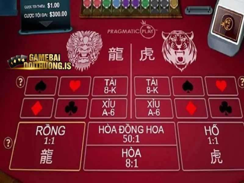 Rồng hổ còn được gọi là trò chơi Dragon Tiger