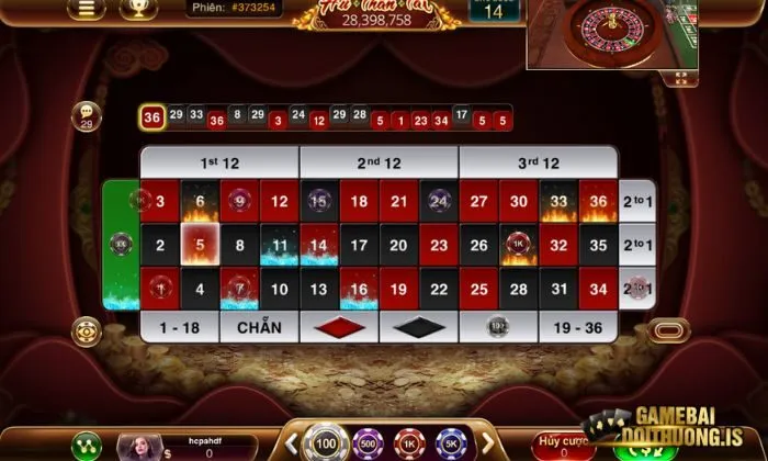 Cách chơi Roulette tại Mayclub đơn giản