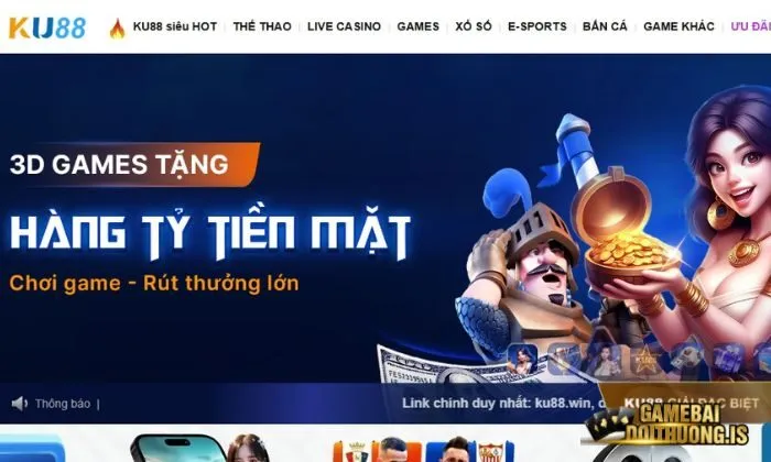 KU88 – cổng game đổi thưởng uy tín