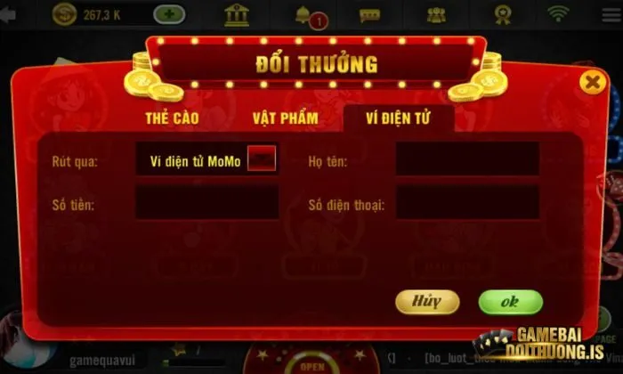 Tải game bài đổi thưởng Ruby cung cấp đa dạng hình thức giao dịch