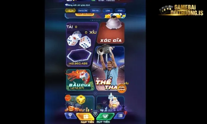 Tham gia Tài Xỉu tại cổng game Ric