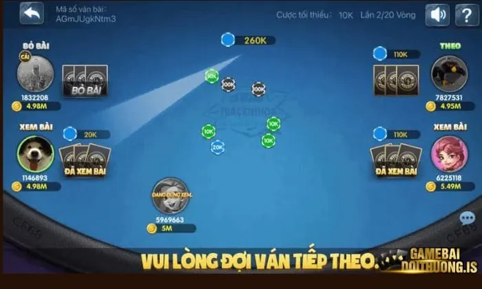 Sảnh cược tại Trác Kim Hoa