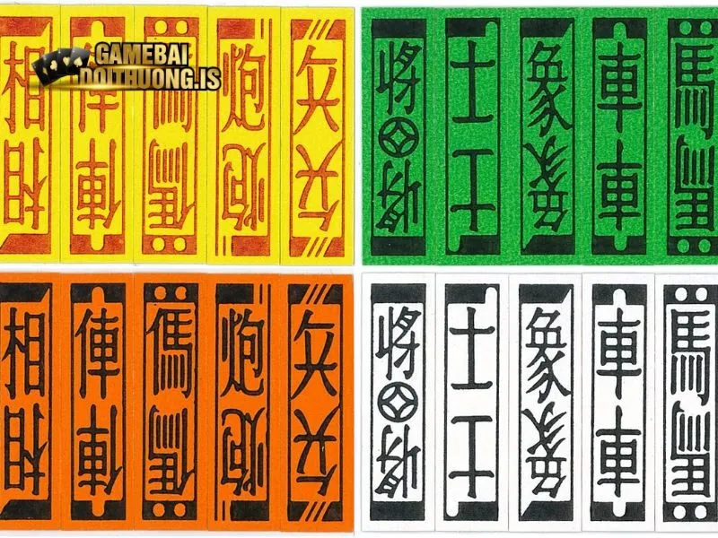 Tứ sắc VIN sử dụng bộ bài 4 màu đặc trưng